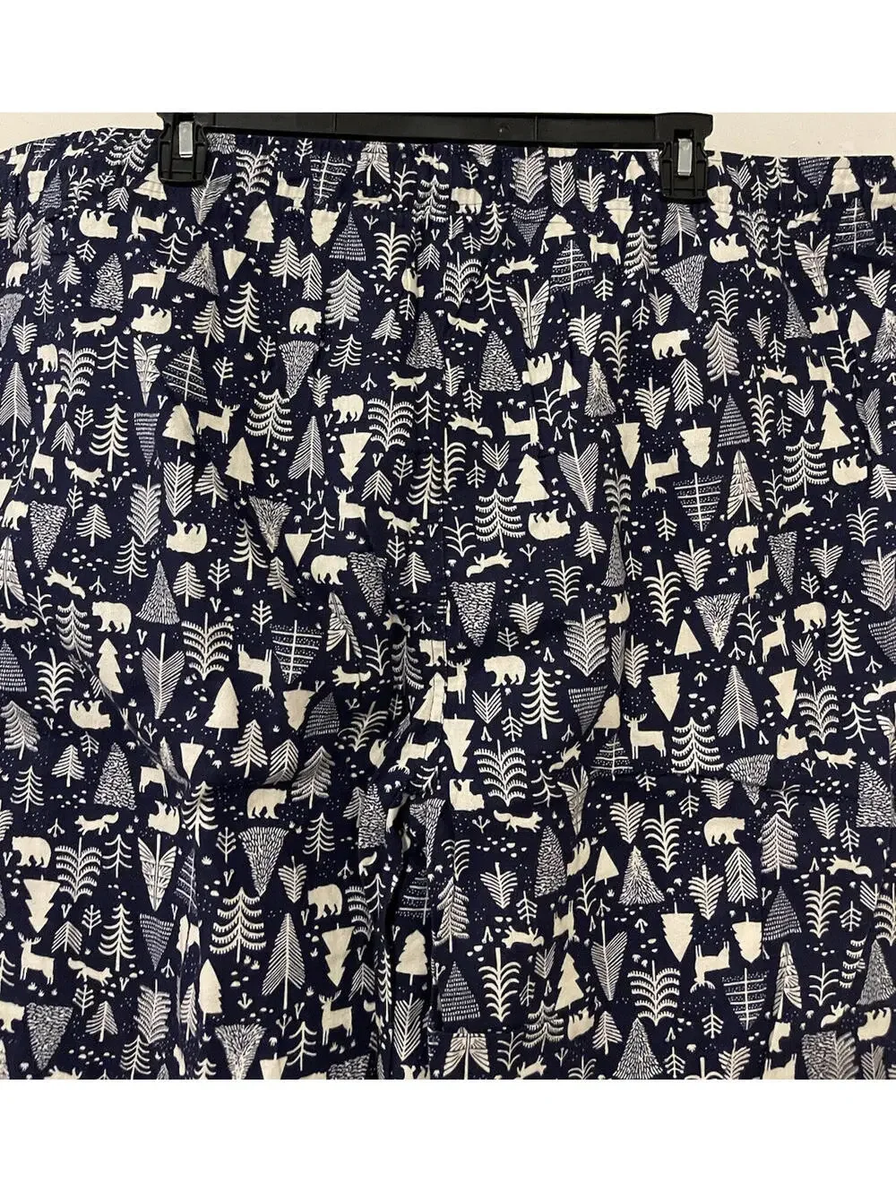 Old Navy Mens 4xl Tall Blue Nature Print Pull-On Cotton Pajama Pants NWT! A3007
